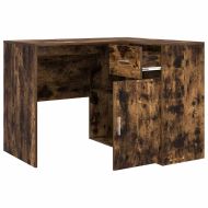 Ъглово бюро с чекмедже с рафт Димян дъб 102 x 88 x 75 см
