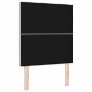Облегалка за глава Светлосиво 80 cm Кадифе