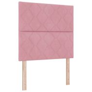 Облегалка за глава Розово 100 cm Кадифе