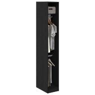 Гардероб с рафт Старо дърво 30 x 50 x 200 см Инженерно дърво