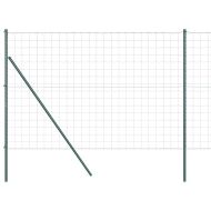 Ограда с пост Зелен 1,5 x 10 m Стомана