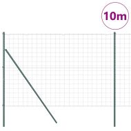Ограда с пост Зелен 1,5 x 10 m Стомана