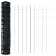 Ограда с пост Сив 1 x 10 m Стомана