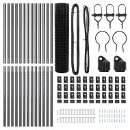 Ограда с пост Сив 1 x 25 m Стомана