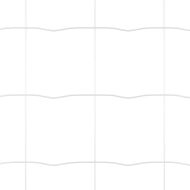 Ограда с пост Сребрист 1 x 25 m Стомана и PVC