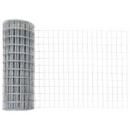 Ограда с пост Сребрист 0,4 x 50 м Стомана