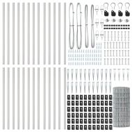 Ограда с пост Сребрист 0,6 x 50 м Стомана