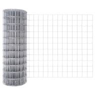 Ограда с пост Сребрист 0,4 x 10 м Стомана