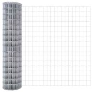 Ограда с пост Сребрист 1,2 x 10 m Стомана