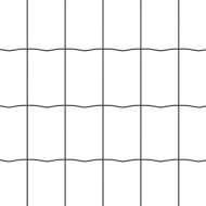 Ограда с пост Сив 0,8 x 25 m Стомана и PVC