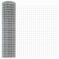 Ограда с пост Сребрист 0,8 x 10 m Стомана