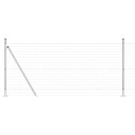 Ограда с пост Сребрист 1 x 10 m Стомана