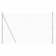 Ограда с пост Сребрист 1,4 x 10 m Стомана
