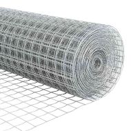 Ограда с пост Сребрист 1,4 x 10 m Стомана