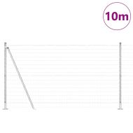 Ограда с пост Сребрист 1,2 x 10 m Стомана