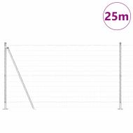 Ограда с пост Сребрист 1,2 x 25 m Стомана