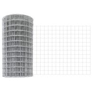 Ограда с пост Сребрист 0,4 x 50 м Стомана