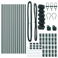 Стълб за ограда. Зелен