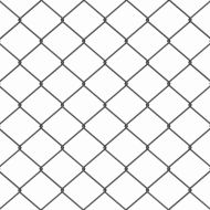 Стълб за ограда. Сив 10 x 1 м (мрежа 40 x 40 мм) Стомана и PVC