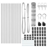 Стълб за ограда. Галванизирана 25 x 0,8 m Стомана