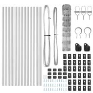 Стълб за ограда. Галванизирана 25 x 0,8 m Стомана
