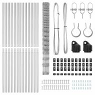 Стълб за ограда. Галванизирана 25 x 1,6 м Стомана