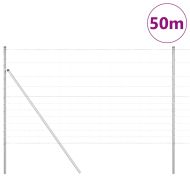 Фиксация на терен - сварено мрежа 50 x 1,4 м Сребристо Мрежа