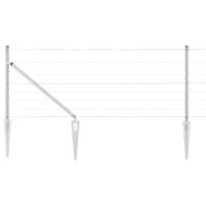 Стълб за ограда. Галванизирана 25 x 0,8 m Стомана