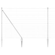 Стълб за ограда. Галванизирана 25 x 1,6 м Стомана