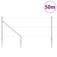 Стълб за ограда. Галванизирана 50 x 0,8 m Стомана