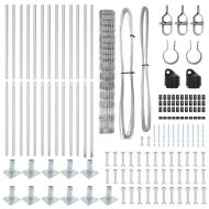 Стълб за ограда. Галванизирана 25 x 1,2 м Стомана