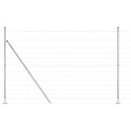 Стълб за ограда. Галванизирана 25 x 1,6 м Стомана