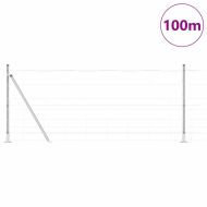 Стълб за ограда. Галванизирана 100 x 1 м Стомана