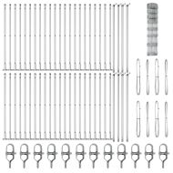 Стълб за ограда. Галванизирана 100 x 1 м Стомана