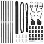 Стълб за ограда. Сив