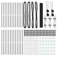 Стълб за ограда. Сив