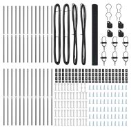 Стълб за ограда. Сив