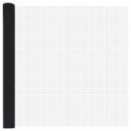 Стълб за ограда. Сив 25 x 1,6 м (16 x 16 мм мрежа)