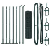 Стълб за ограда. Зелен 10 x 0,6 м (мрежа 25 x 25 мм)