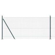 Стълб за ограда. Зелен 50 x 0,8 м (16 x 16 мм мрежа)
