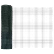 Стълб за ограда. Зелен 100 x 0,6 м (16 x 16 мм мрежа)