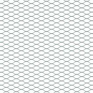 Стълб за ограда. Зелен 10 x 0,6 м (13 мм мрежа) Стомана и PVC