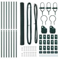 Стълб за ограда. Зелен