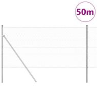 Стълб за ограда. Сребрист