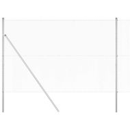 Стълб за ограда. Сребрист 50 x 1,6 м (13 мм мрежа) Стомана