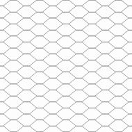 Стълб за ограда. Сив 100 x 0,6 м (25 мм мрежа) Стомана и PVC