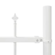 Градска ограда 4 pcs Бяло 170 x 140 см