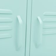 ТВ шкаф, мента, 105x35x50 см, стомана