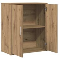 Служебен шкаф 2 бр. Дъб 60 x 31 x 70 см Инженерна дървесина