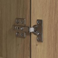 Кухненски сървър с рафт с врата 2 pcs Дъб 60 x 50 x 180 см